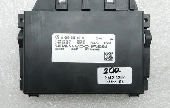 Mercedes-Benz E W212 Gearbox control unit/module A0005456916 A0034464310