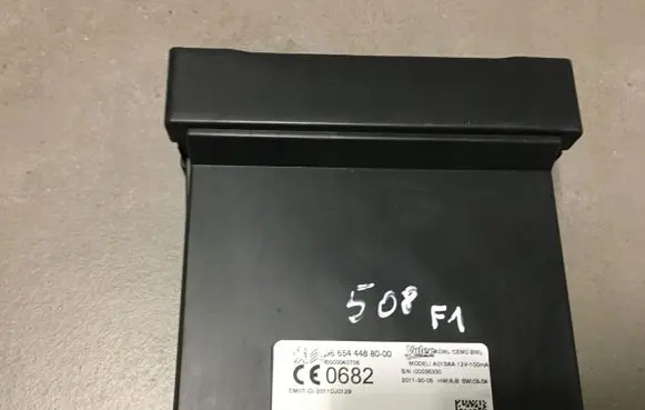 Peugeot 508 Cruise control unit/module 9665444880
