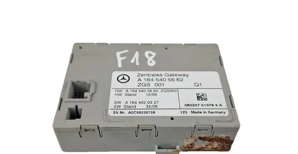 Mercedes-Benz GL X164 Gateway control module A1645405662