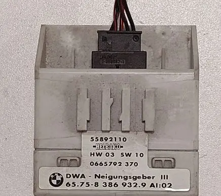 BMW 3 E46 Alarm control unit/module 657583869329 55892110 0665792370