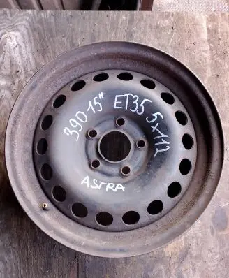 Opel Astra H R15 steel rim 