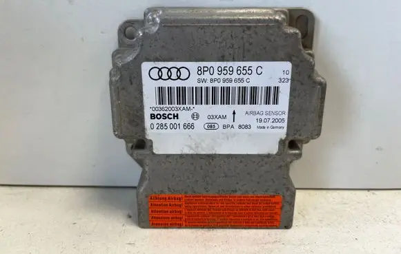 Audi A3 S3 8P Airbag control unit/module 8P0959655C 0285001666
