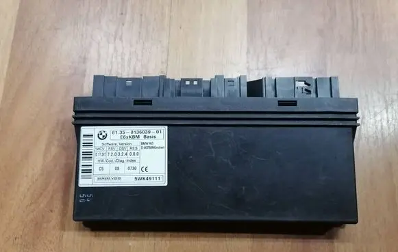 BMW 5 E60 E61 Comfort/convenience module 61359136039 9136039 61359176069