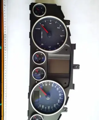 Volkswagen Touareg I Speedometer (instrument cluster) 0263655307 7L6920975K 3396000201