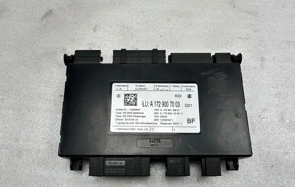 Mercedes-Benz E A207 Seat control module A1729007003