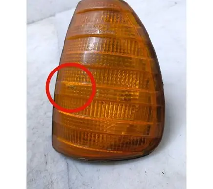 Mercedes-Benz W123 Front indicator light E132744R6