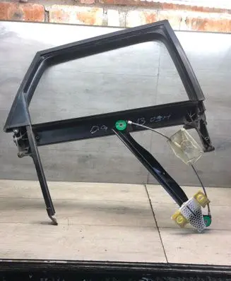 Audi A3 S3 8P Rear door window/glass frame 8P4839630