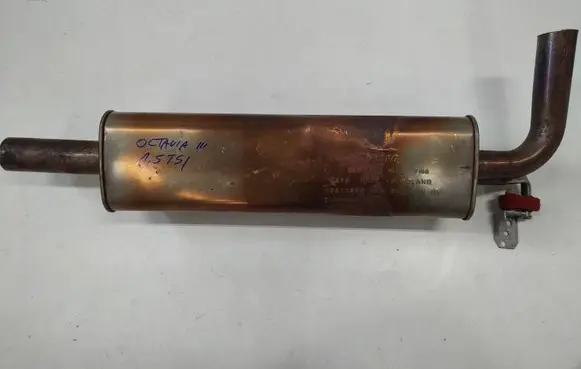 Skoda Octavia Mk3 (5E) Middle muffler/silencer 5Q0253211BF 5Q0118M