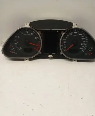 Audi A6 S6 C6 4F Speedometer (instrument cluster) 4F0920900K 4F0910900
