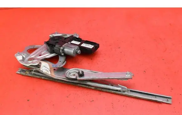 Renault Megane III Front door window regulator with motor 807216718R
