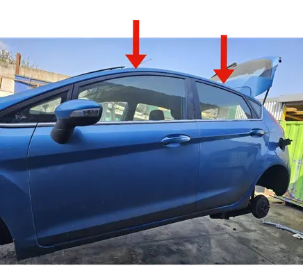 Ford Fiesta Front door