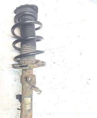 Front shock absorber with coil spring