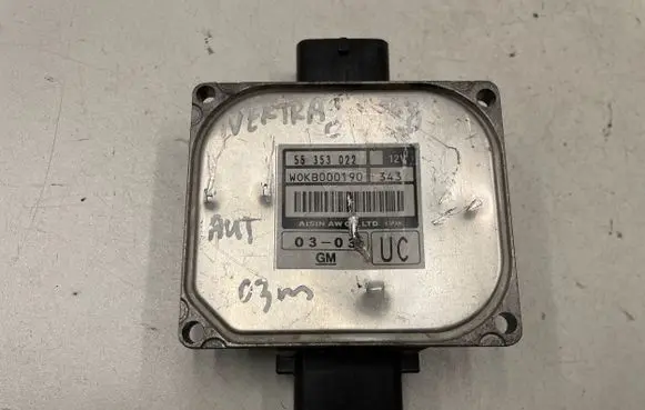 Opel Vectra C Gearbox control unit/module 55353022 W0KB000190 0301