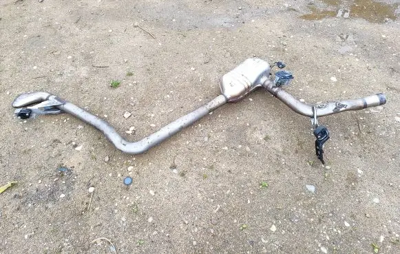 Audi A4 S4 B9 8W Muffler/silencer 8W0253411AH