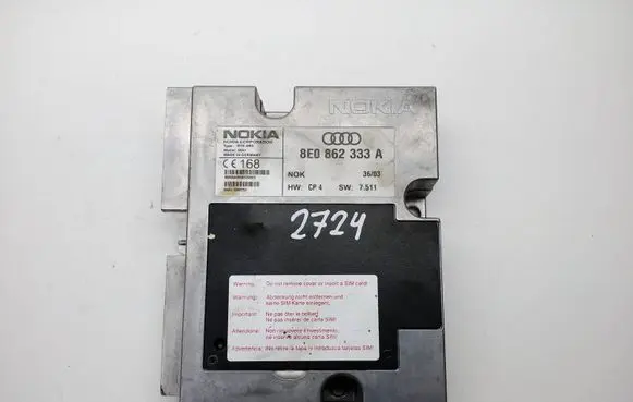 Audi A6 S6 C5 4B Phone control unit/module 8E0862333A