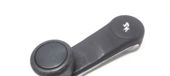 Audi 100 200 5000 C3 Front door window winding handle 443837581D