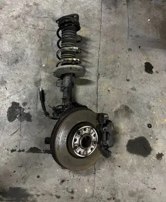 Citroen C4 II Picasso Front shock absorber with coil spring 