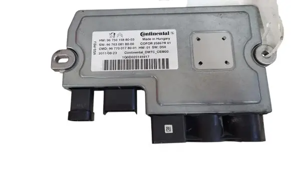 Citroen C3 Start/Stop control module 9675015880 9676308180 9677001780