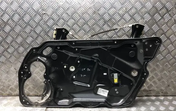 Front window lifting mechanism without motor