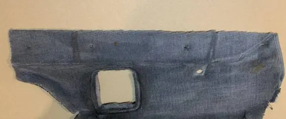 Jaguar XJ X40 Rear floor carpet liner 
