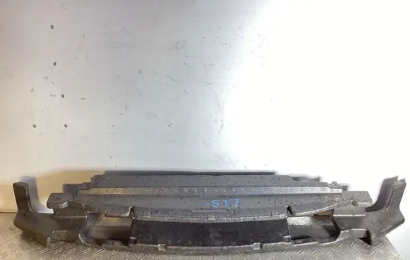 Front bumper foam support bar