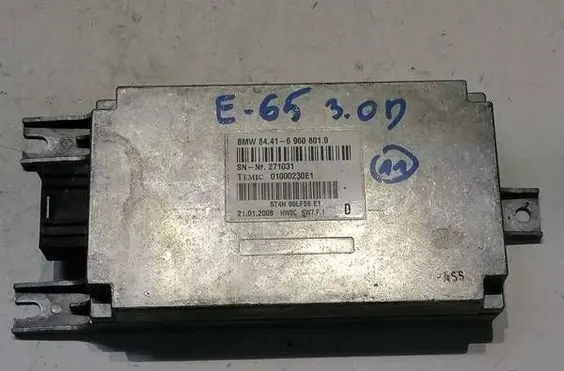 BMW 7 E65 E66 Voice control module 01000230E1