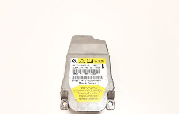BMW 5 E60 E61 Airbag control unit/module 9145400