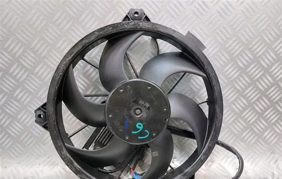 Citroen C6 Electric radiator cooling fan 9656346880