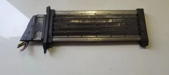 Citroen C3 Electric cabin heater radiator EP0575649 US5562844