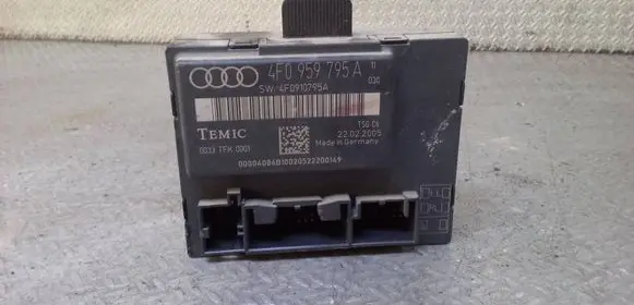 Audi A6 S6 C6 4F Door control unit/module 4F0959795A