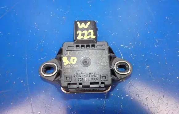 Mercedes-Benz S W222 ESP acceleration yaw rate sensor A0009059101 1275100853 0265005876