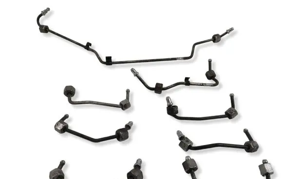Audi A6 S6 C6 4F Fuel injector supply line/pipe 