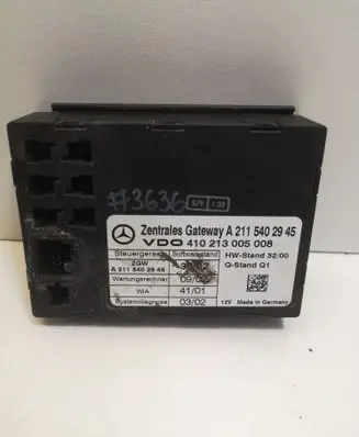 Mercedes-Benz E W211 Gateway control module A2115402945