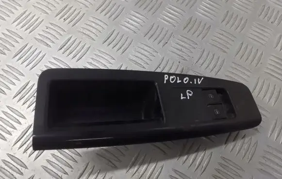 Volkswagen Polo Front door window switch trim 6Q1867171