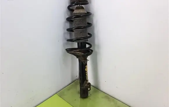 Front shock absorber with coil spring