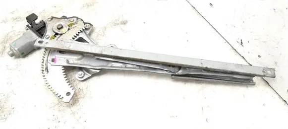 Front door window regulator with motor