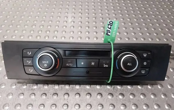 BMW 3 E90 E91 Climate control unit 9221853