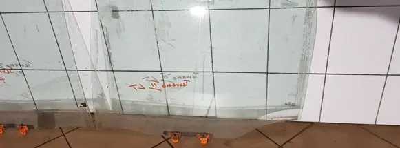 Nissan Terrano Rear vent window glass 