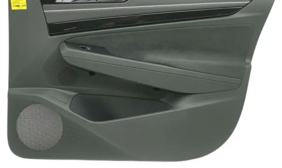 Front door card panel trim