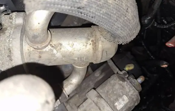 Opel Corsa D EGR valve cooler