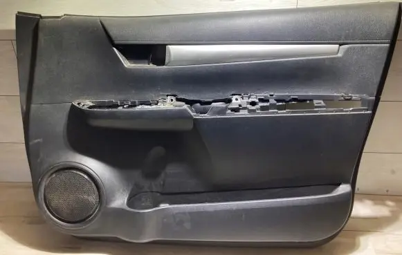 Front door card panel trim