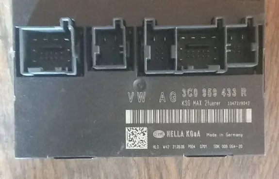 Volkswagen PASSAT B6 Comfort/convenience module 3C0959433R 5DK00906420 S0472H042