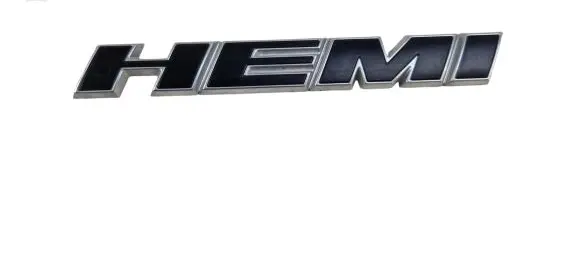 Dodge Charger Fender model badge letters HEMI
