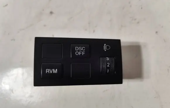 Headlight level height control switch