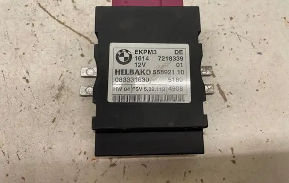 BMW 3 E90 E91 Fuel injection pump control unit/module 7218339 083331630 55892110