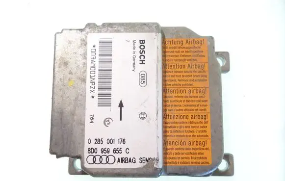 Audi A4 S4 B5 8D Airbag control unit/module 0285001176 8D0959655C