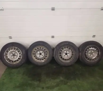 Volkswagen Caddy R15 steel rim 2K0601027B