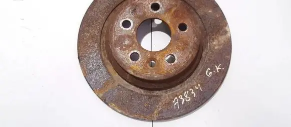 Ford Galaxy Rear brake disc neventiliuojamas
