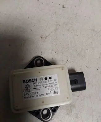 Audi A5 8T 8F ESP acceleration yaw rate sensor 8K0907637A 0265005667