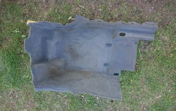 Jaguar XF X250 Front floor carpet liner 8X23F13000BA